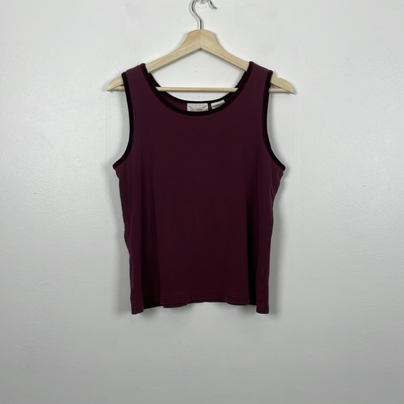 Christie & Jill 2 Piece Cardigan Set Womens Large Pullover Top Button Down Top - Picture 7 of 12